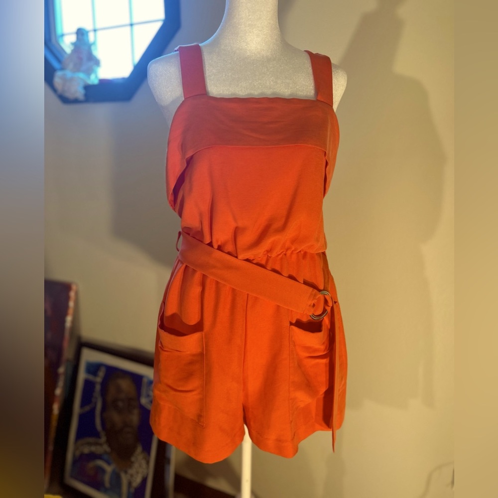 H&M Orange Romper